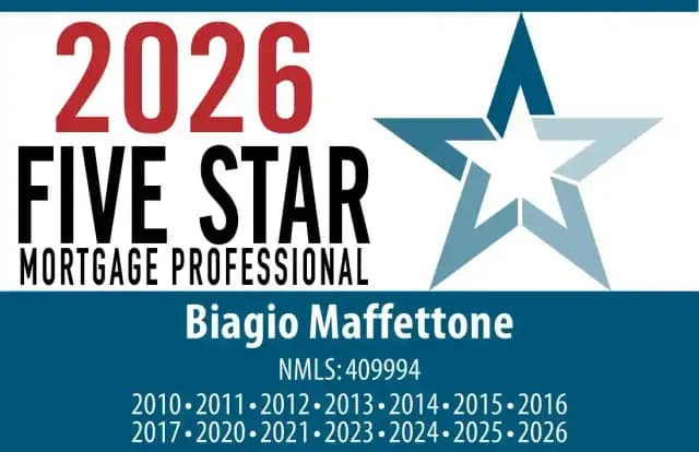 Biagio Maffettone Five Star Professional Recognition