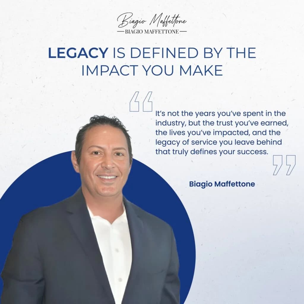 Legacy is Defined by the Impact You Make